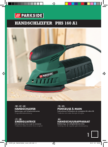 Handleiding Parkside IAN 61372 Deltaschuurmachine