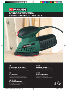 Manual Parkside IAN 66762 Lixadeira delta