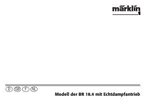 Manual Märklin 55005 S 3-6 K.Bay Steam Model Train