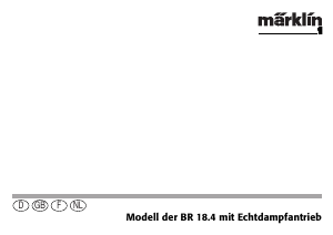 Handleiding Märklin 55005 S 3-6 K.Bay Steam Modeltrein