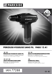 Handleiding Parkside IAN 77288 Schroef-boormachine