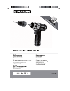 Bruksanvisning Parkside IAN 86583 Borrskruvdragare