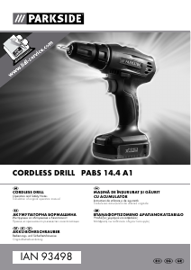 Manual Parkside IAN 93498 Maşină de găurit-înşurubat