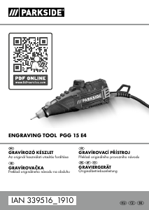 Használati útmutató Parkside IAN 339516 Gravírozó