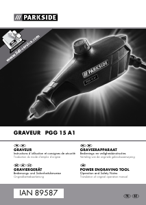 Mode d’emploi Parkside IAN 89587 Graveur