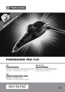 Mode d’emploi Parkside IAN 96760 Graveur
