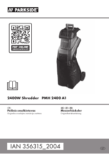 Vadovas Parkside IAN 356315 Sodo smulkintuvas