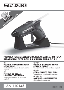 Manuale Parkside IAN 110145 Pistola incollatrice