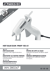 Manual Parkside IAN 280247 Pistol de lipit