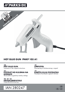 Bruksanvisning Parkside IAN 280247 Limpistol