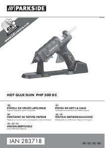 Manual Parkside IAN 283718 Pistol de lipit