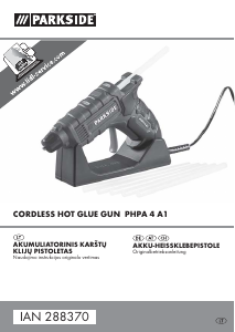 Vadovas Parkside IAN 288370 Klijų pistoletas