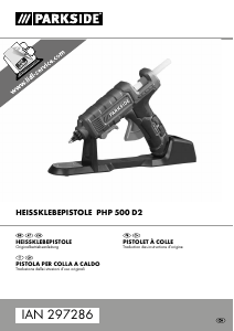 Manuale Parkside IAN 297286 Pistola incollatrice