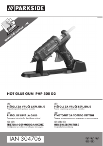 Manual Parkside IAN 304706 Pistol de lipit