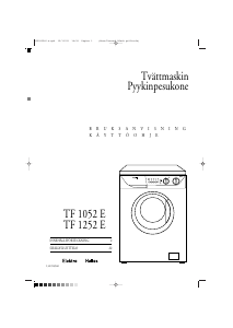 Bruksanvisning ElektroHelios TF1052E Tvättmaskin