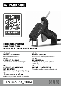 Manual Parkside IAN 346064 Glue Gun
