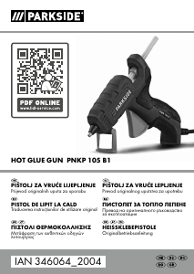 Εγχειρίδιο Parkside IAN 346064 Πιστόλι κόλλας