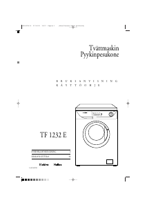 Bruksanvisning ElektroHelios TF1232E Tvättmaskin