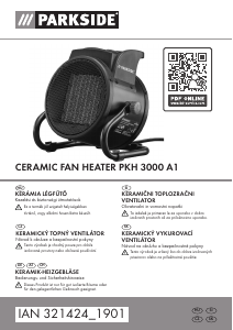 Használati útmutató Parkside IAN 321424 Hősugárzó