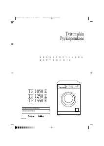 Bruksanvisning ElektroHelios TF1250E Tvättmaskin