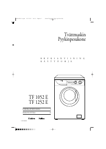 Bruksanvisning ElektroHelios TF1252E Tvättmaskin