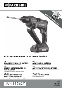 Manual Parkside IAN 315627 Maşină de găurit cu percuţie