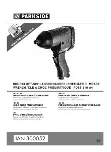 Mode d’emploi Parkside IAN 300052 Visseuse à choc