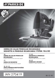 Manual Parkside IAN 270419 Serra de recortes