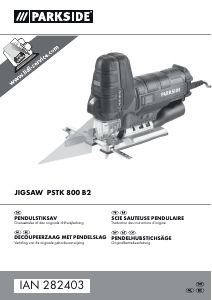 Brugsanvisning Parkside IAN 282403 Stiksav