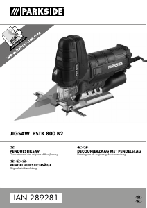 Brugsanvisning Parkside IAN 289281 Stiksav