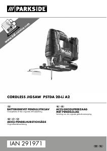 Brugsanvisning Parkside IAN 291971 Stiksav