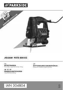 Instrukcja Parkside IAN 304804 Wyrzynarka