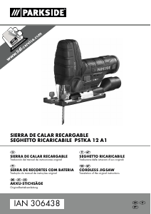 Manual de uso Parkside IAN 306438 Sierra de calar
