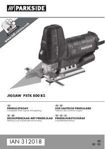Brugsanvisning Parkside IAN 312018 Stiksav