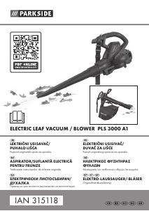 Manual Parkside IAN 315118 Refulator frunze