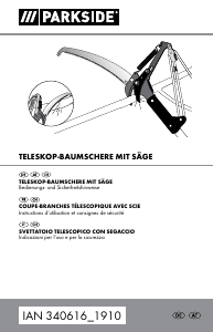 Manuale Parkside IAN 340616 Troncarami