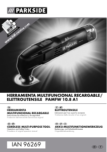 Manual de uso Parkside IAN 96269 Herramienta multifuncional