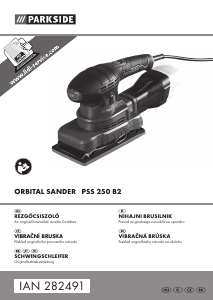 Priročnik Parkside IAN 282491 Orbitalni brusilnik