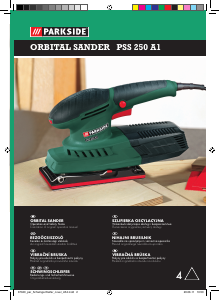 Priročnik Parkside IAN 67040 Orbitalni brusilnik
