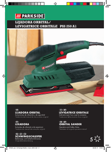 Manual de uso Parkside IAN 67040 Lijadora orbital
