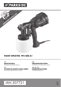 Bruksanvisning Parkside IAN 307721 Färgspruta