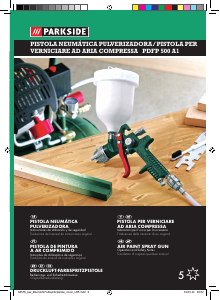 Manual de uso Parkside IAN 64576 Sistema de pintura