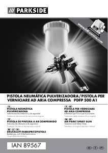 Manual de uso Parkside IAN 89567 Sistema de pintura