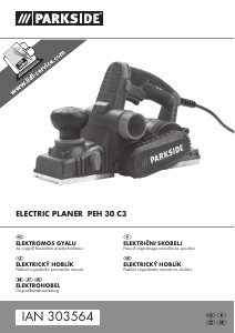 Priročnik Parkside IAN 303564 Planer