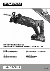 Manuale Parkside IAN 310948 Sega universale