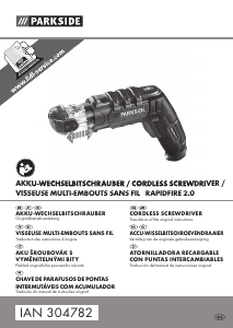 Mode d’emploi Parkside IAN 304782 Visseuse