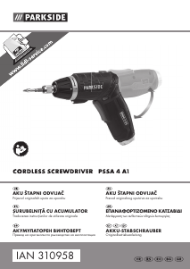 Manual Parkside IAN 310958 Șurubelniță