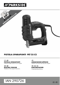 Manuale Parkside IAN 290726 Graffatrice