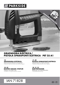Manuale Parkside IAN 71828 Graffatrice