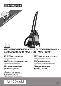 Mode d’emploi Parkside IAN 296615 Aspirateur